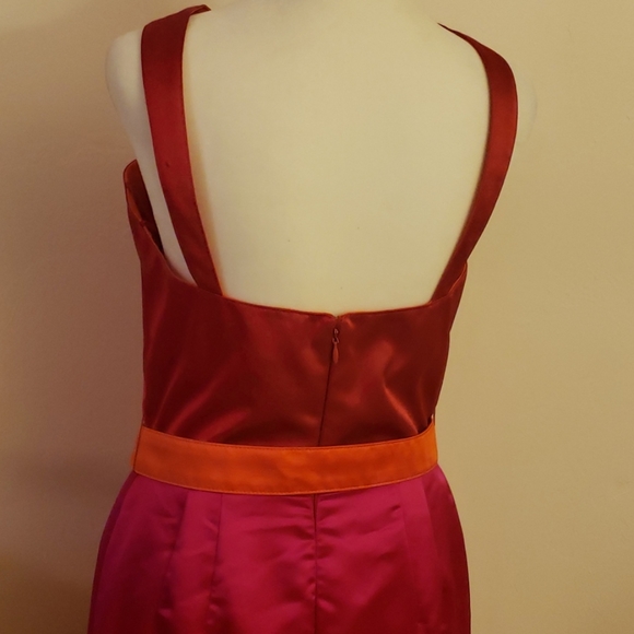 AJ Bari Vintage Colorblock Gown - Picture 8 of 11